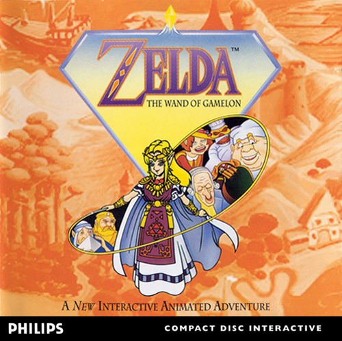 Zelda The Wand of Gamelon box art for CD-i
